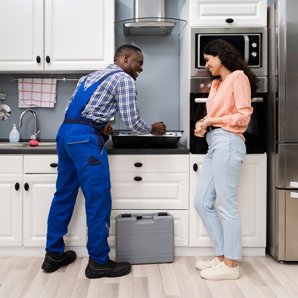 can you provide an estimate for cooktop repair before beginning any work in Moorhead